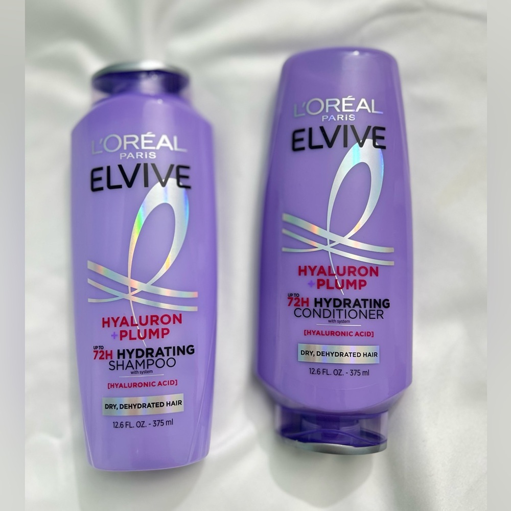 L'Oreal Elvive Hyaluron Plump Hydrating  Shampoo and Conditioner Set